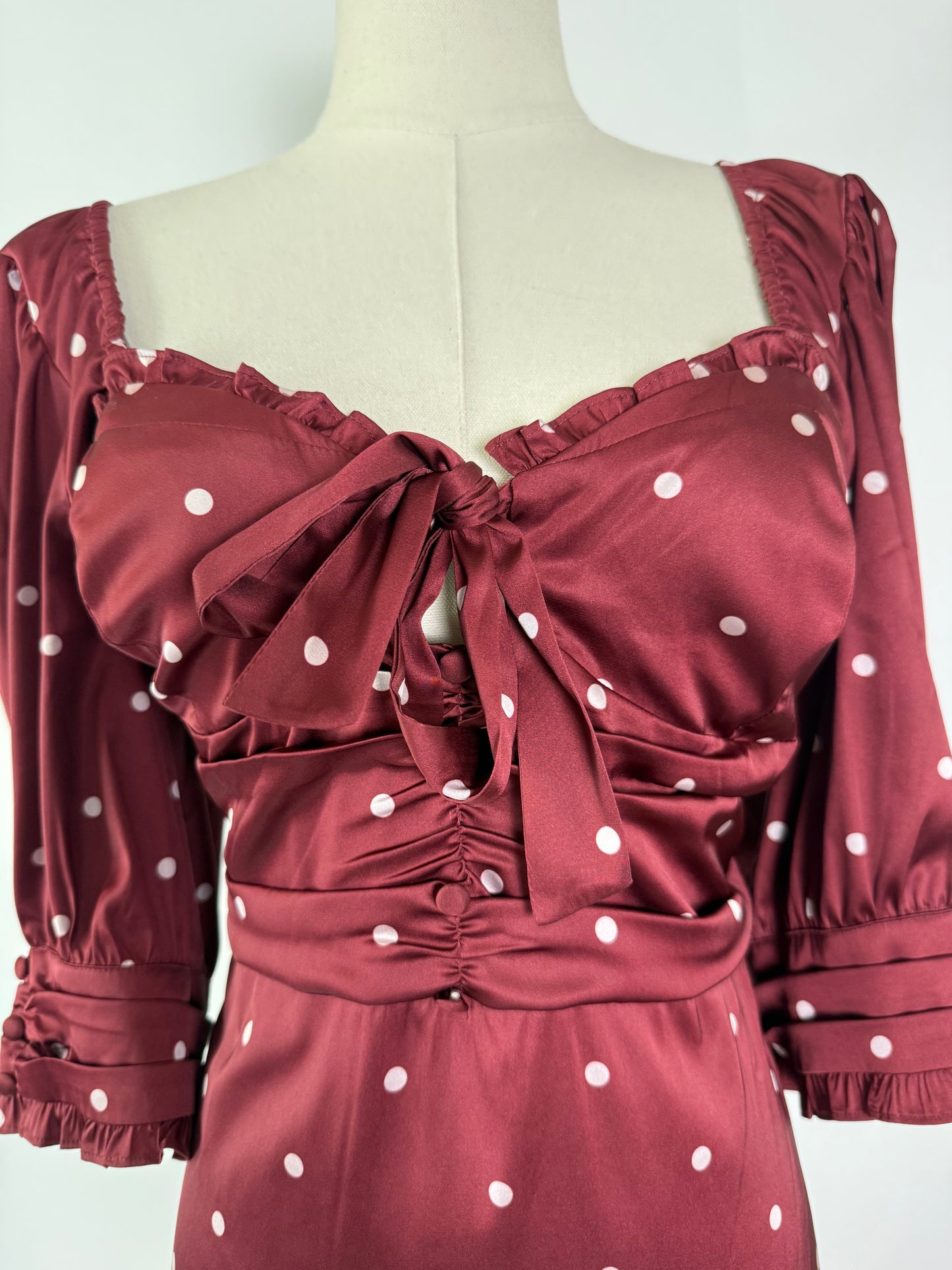 For Love & Lemons Polkadot Dress