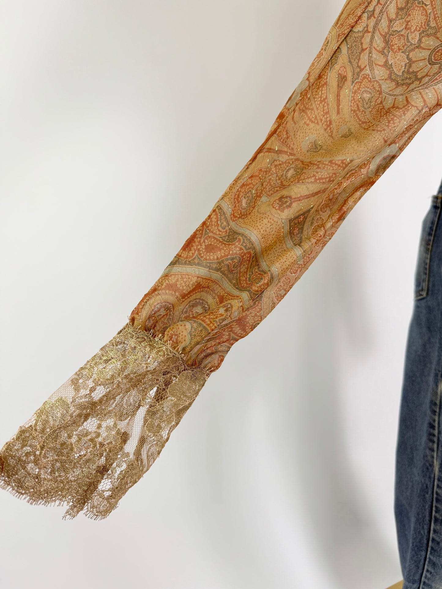 Vintage Ralph Lauren Black Label Wrap Top