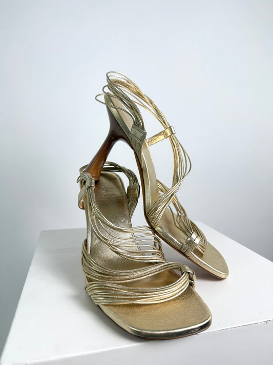 Vince Gold Heels