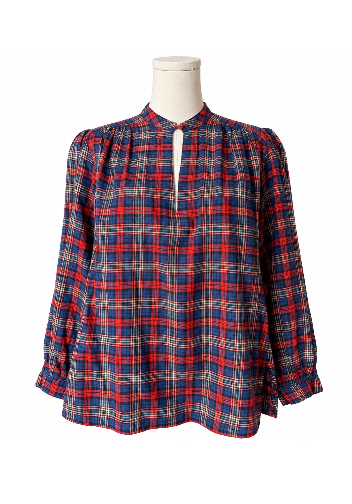 Trovata Plaid Top