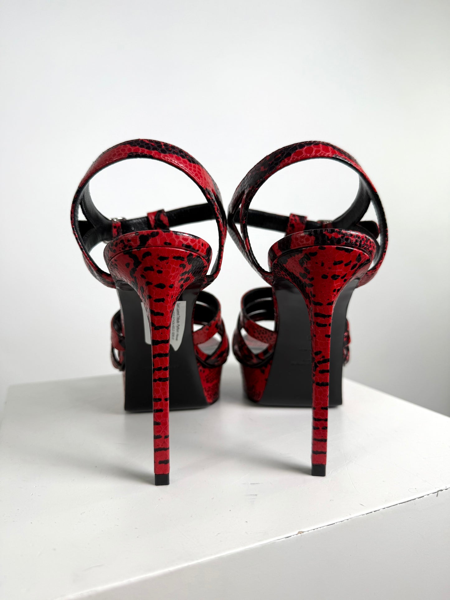 Saint Laurent Tribute Python Heels
