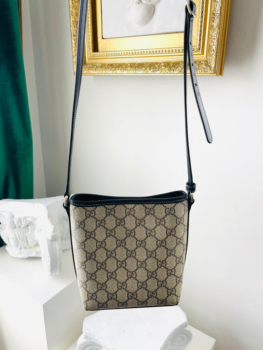 Gucci Emblem Nano Bucket Bag