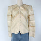 Vintage Silk Pleated Jacket