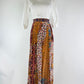 Bhanuni Jyoti Multicolor Pleated Maxi Skirt