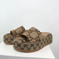 Gucci Platform Logo Slide