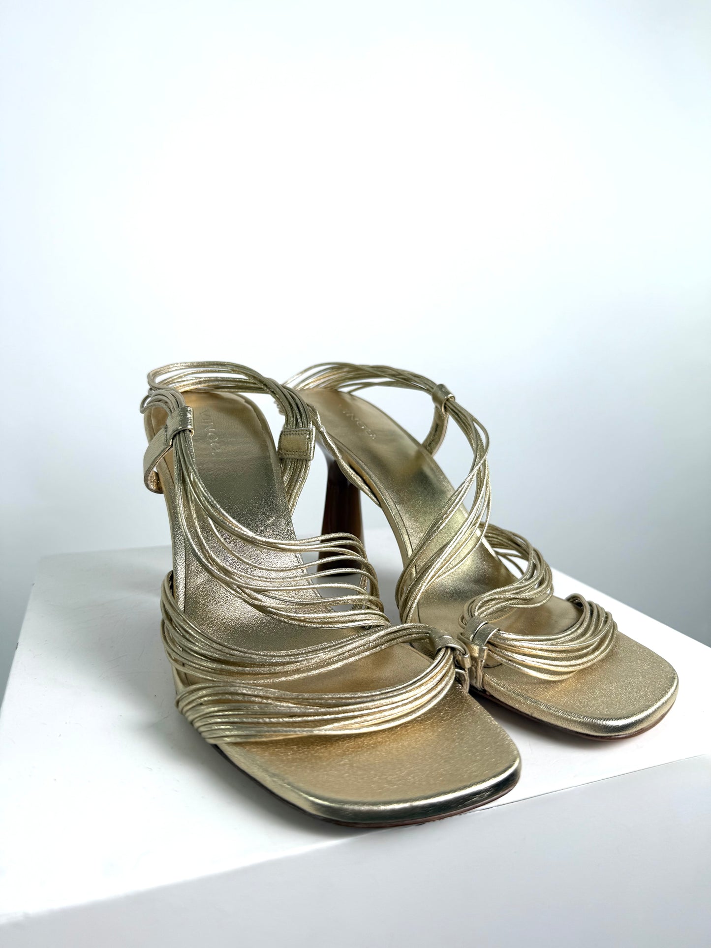 Vince Gold Heels