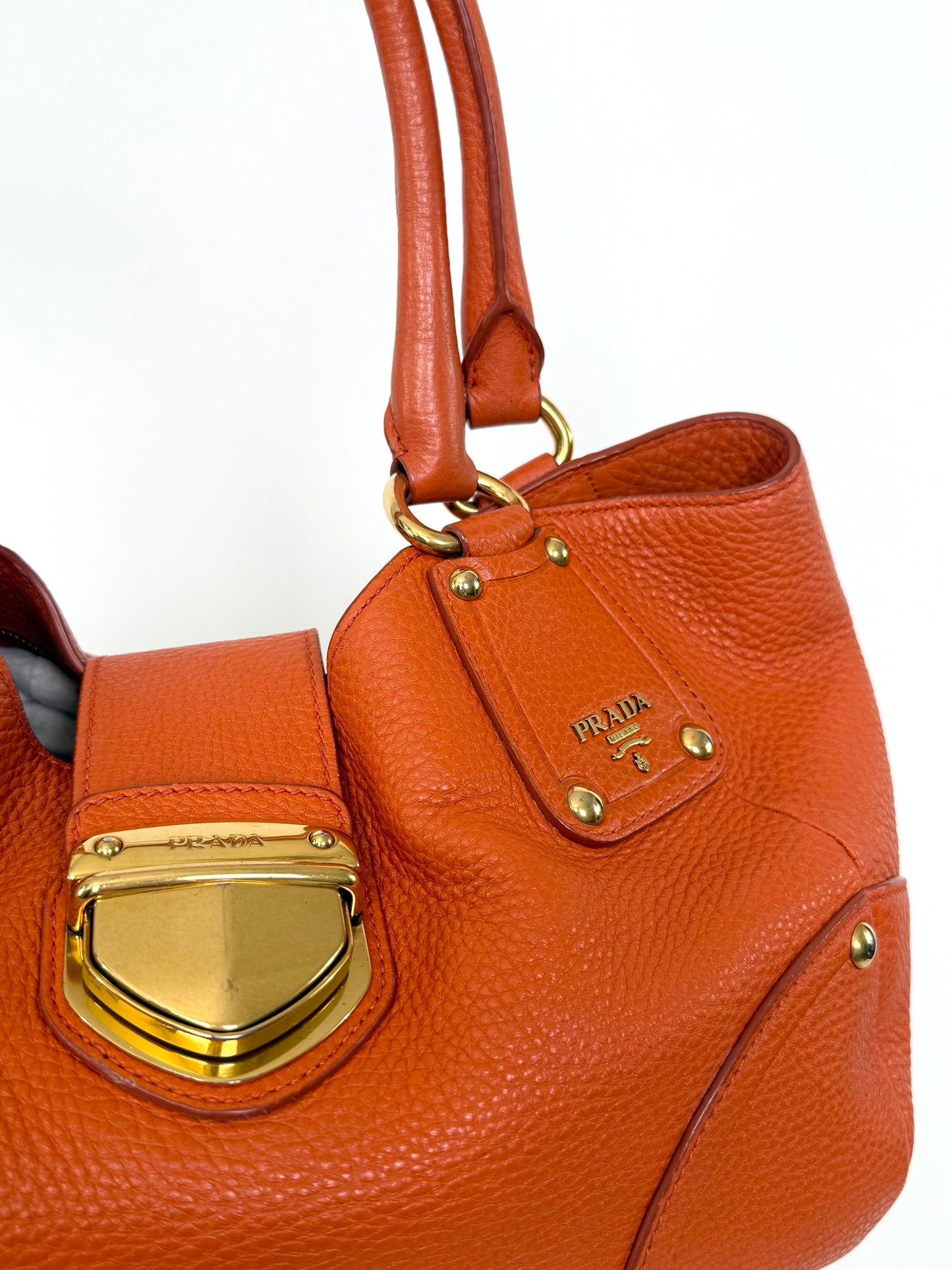 Vintage Prada Vitello Daino Bag