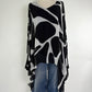 Charlie Abstract Poncho Top