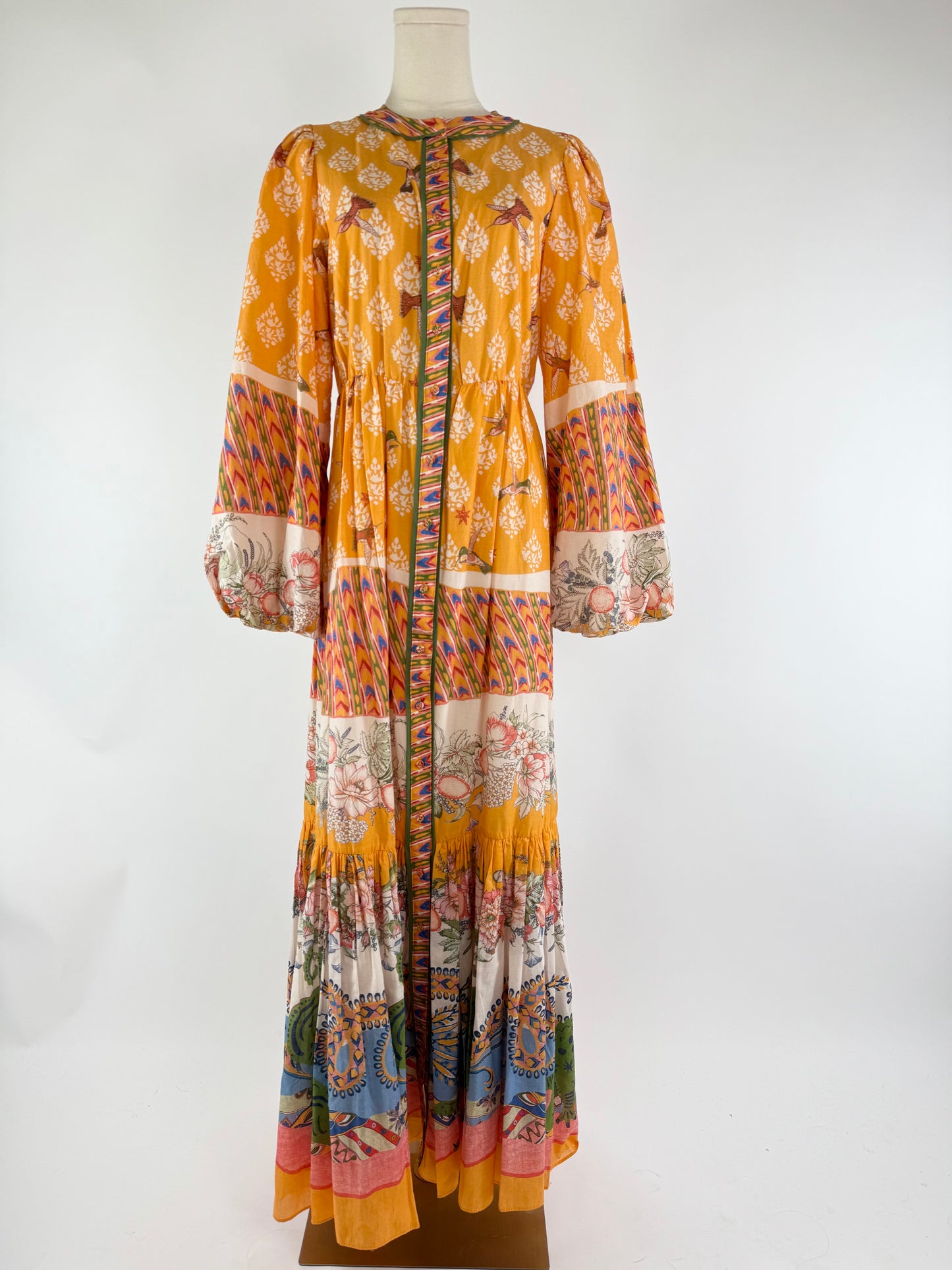 A Loves A Humming Bird Maxi Dress