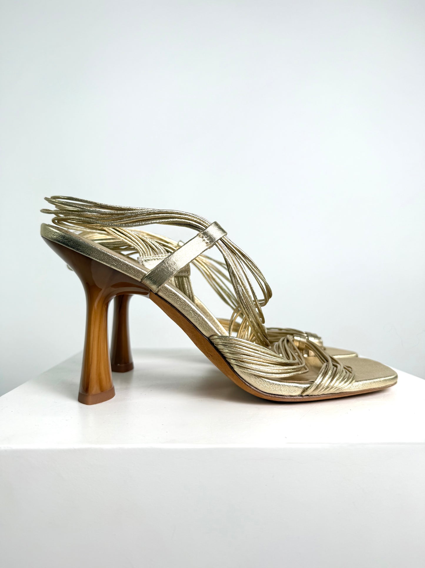 Vince Gold Heels