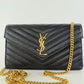 YSL Classic Wallet On Chain Large