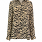 Vintage Escada Tiger Button up