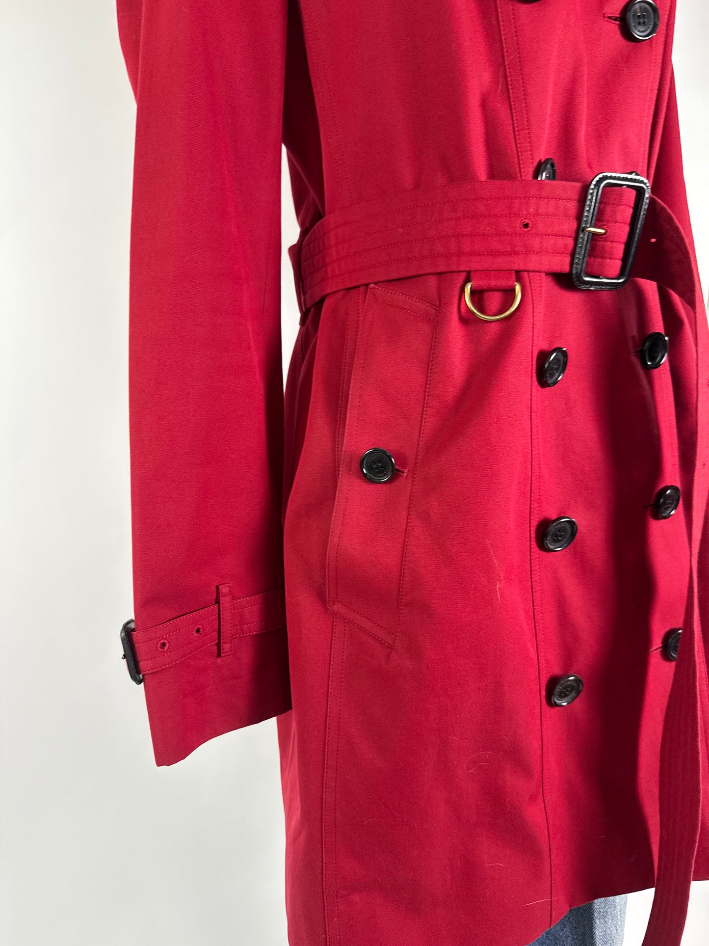 Burberry Sandringham Red Coat