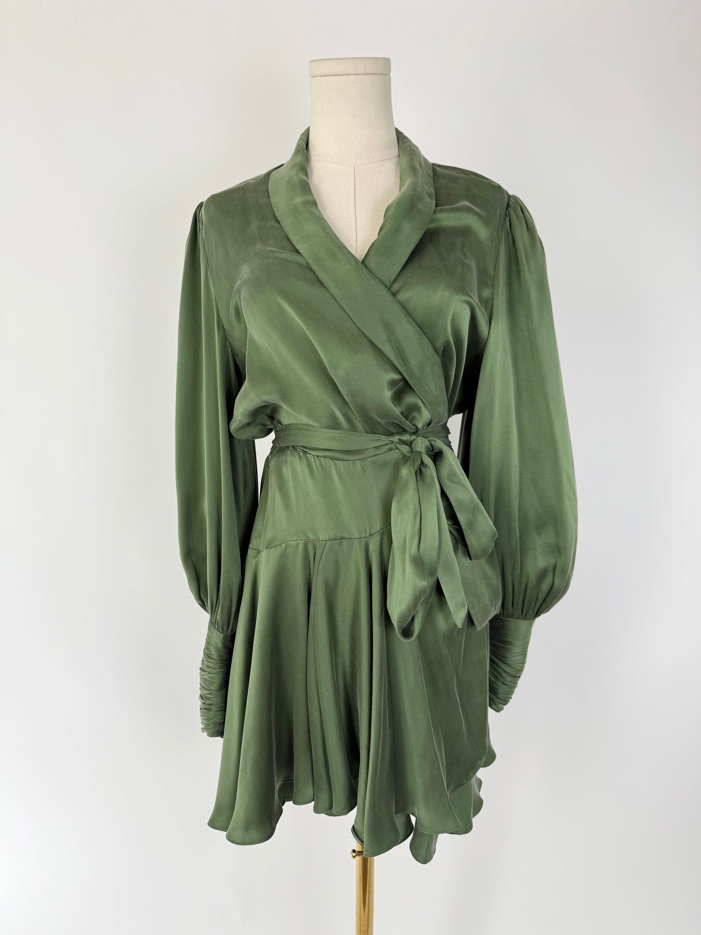 Zimmermann Silk Wrap Dress