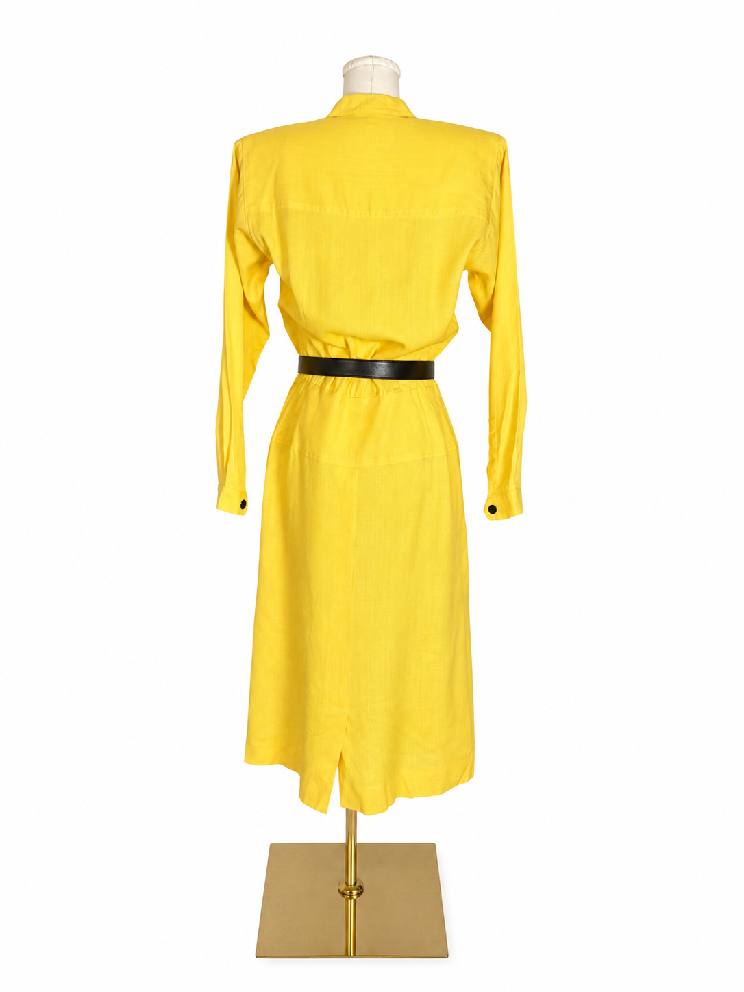 Vintage Liz Clairborne Yellow Dress