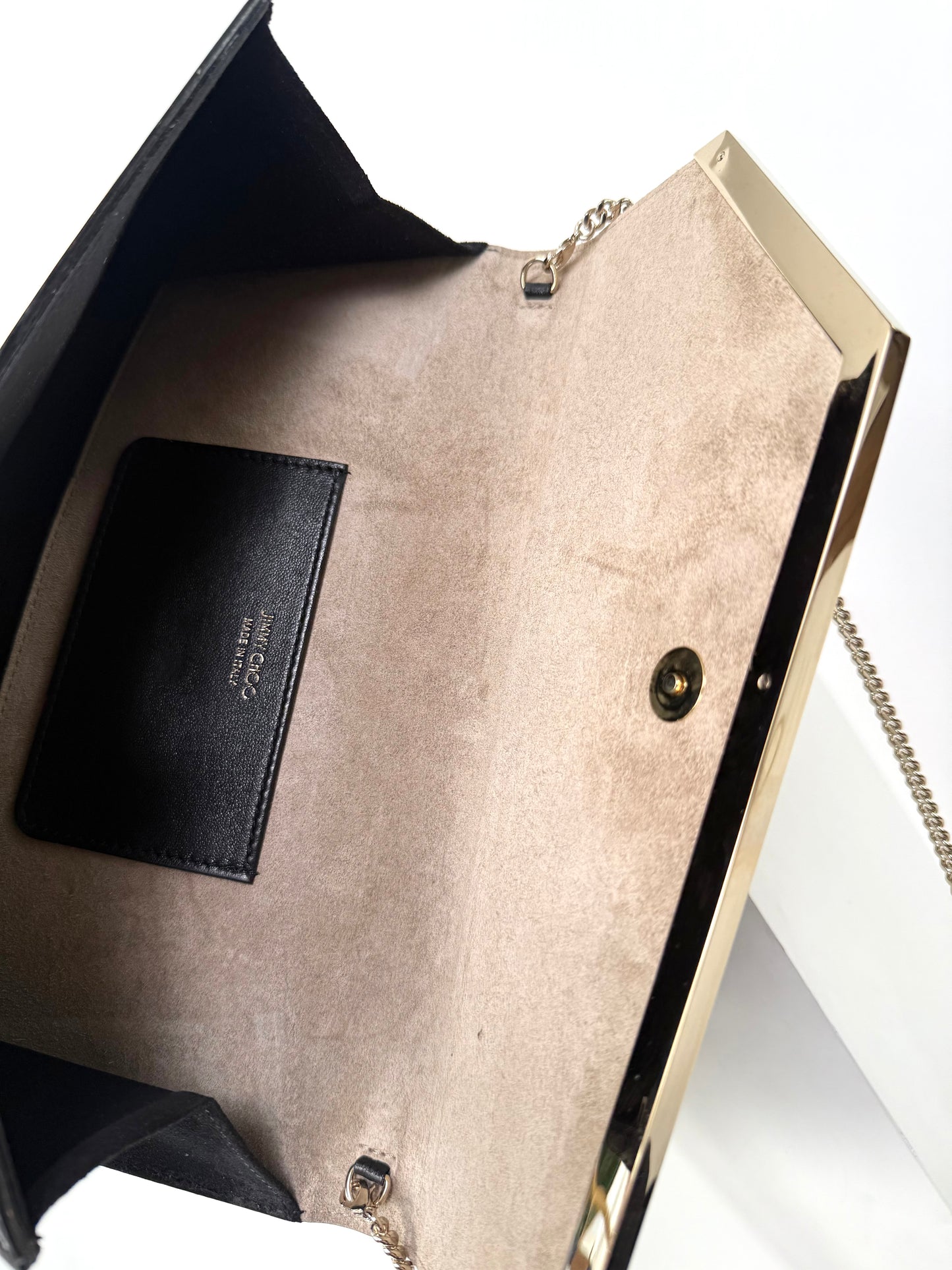 Jimmy Choo Patent Leather Clutch