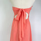 Strapless Melon Dress