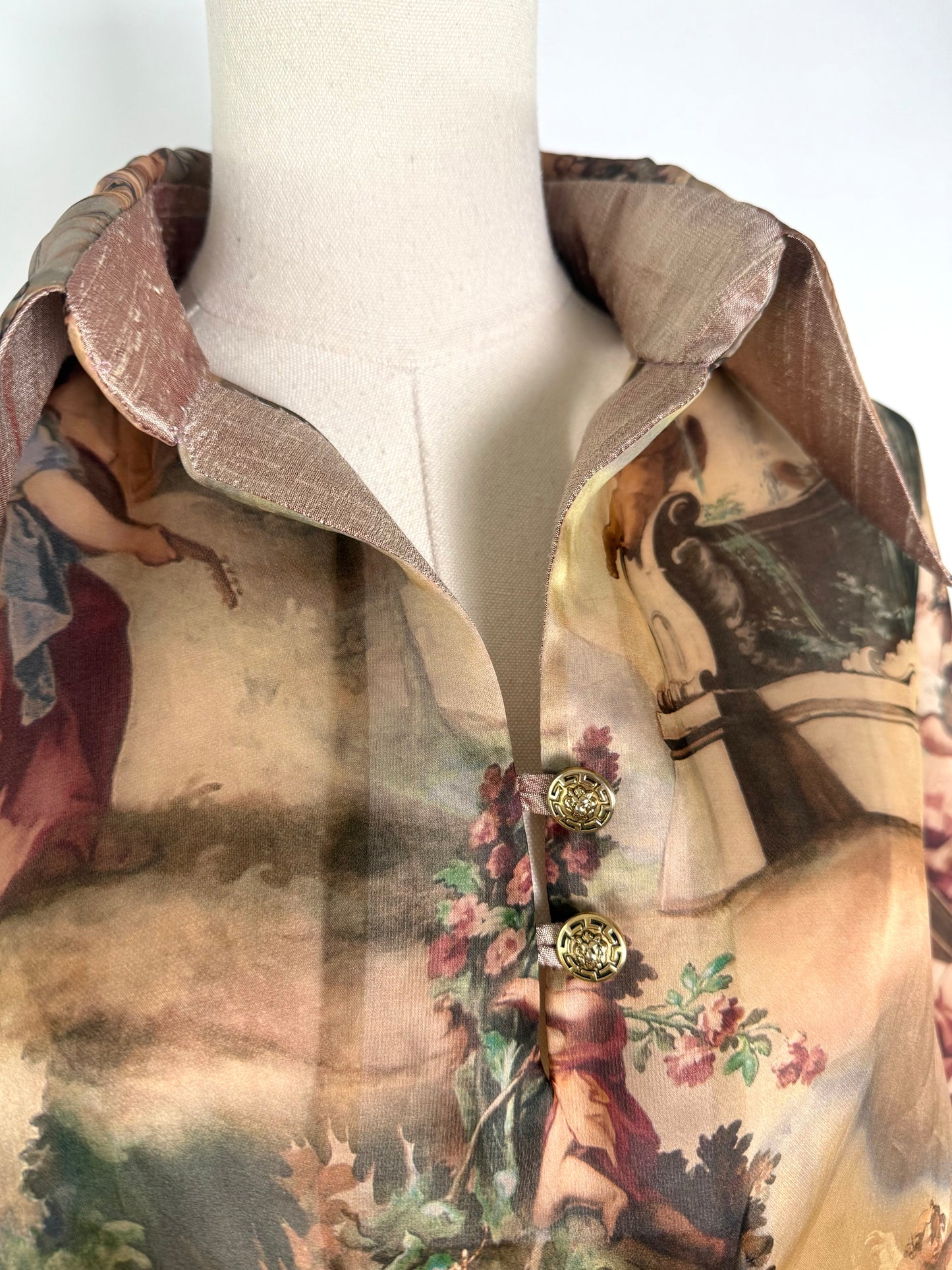 Lucky 13 Italian Silk Caftan