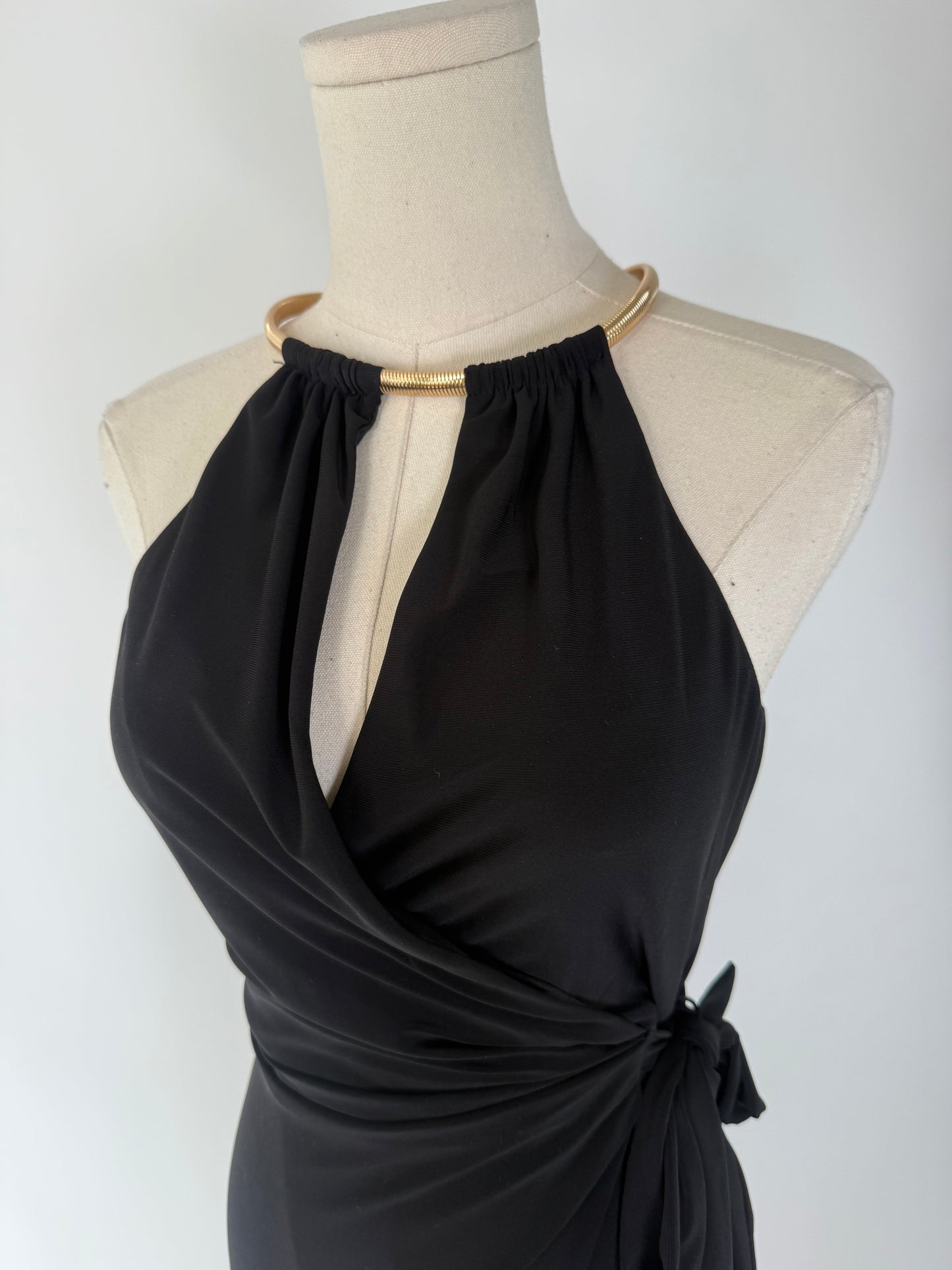 Kensie Gold Collar Dress
