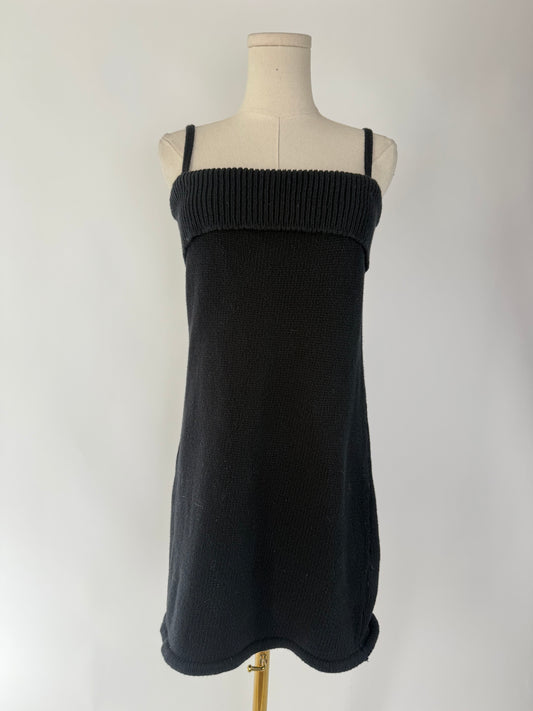 St Agni Black Mini Dress