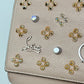Christian Louboutin Paloma Light Beige Clutch