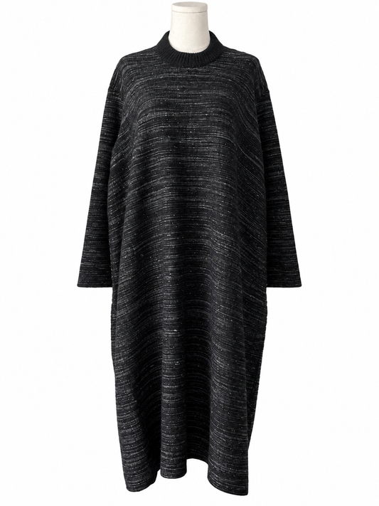 Bobouti Textured Sweater Dress