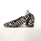 Alohas Zebra Stacked Heel