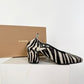 Alohas Zebra Stacked Heel
