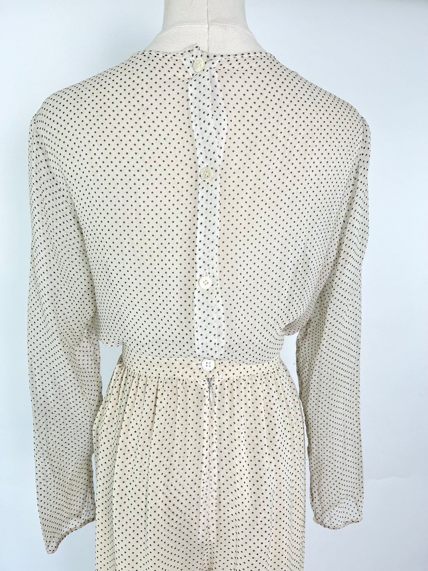 Vintage Michael Kors 70's Polka Dot Palazzo Pant Set