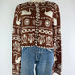 Kitri Pandora Argyle Cardigan