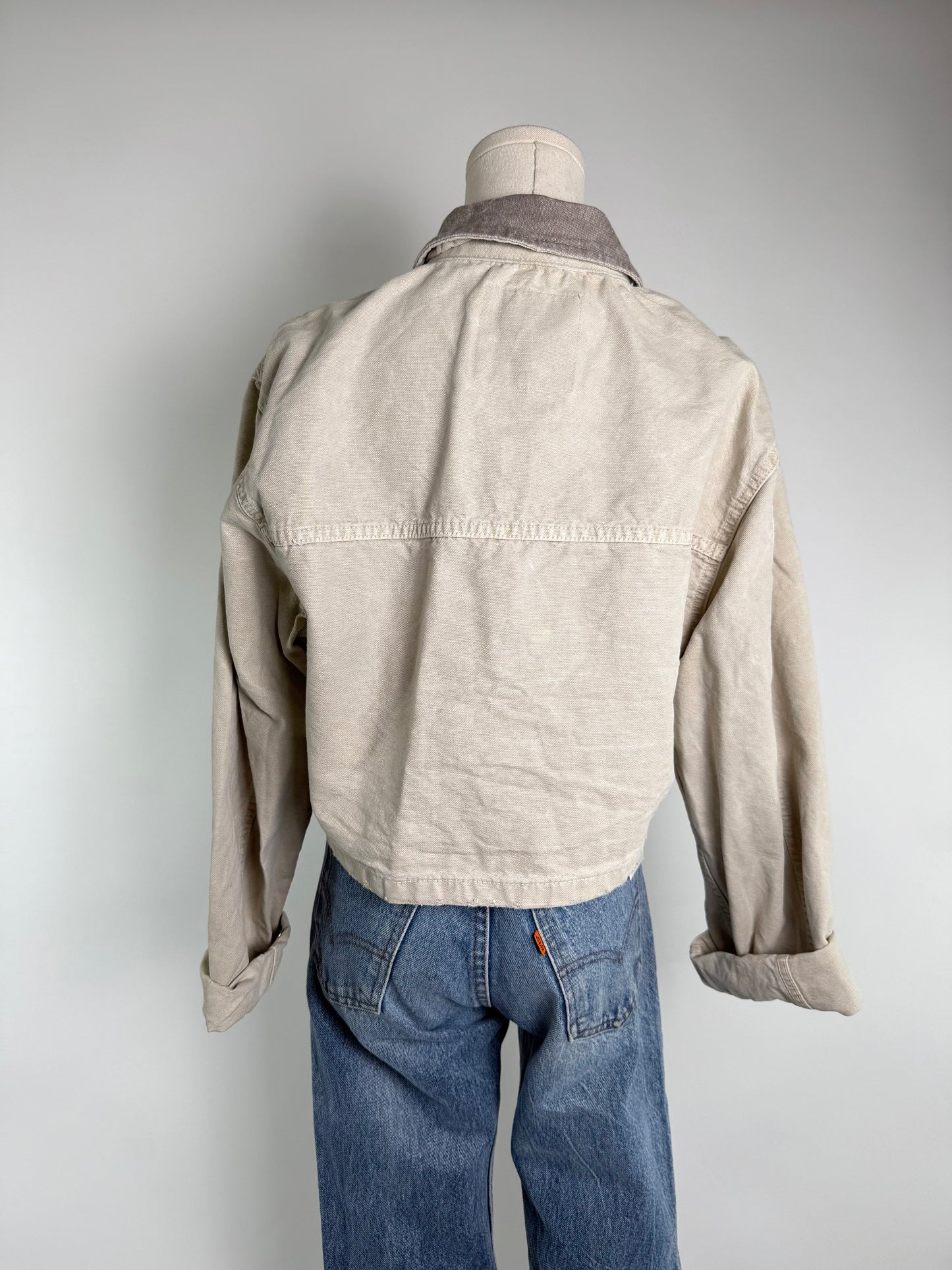 Zara Tan Denim Jacket