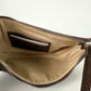 Little Liffner Mini Moon Suede Shoulder Bag