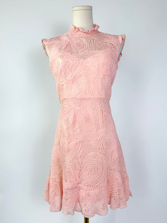 Hutch Pink Ruffle Dress