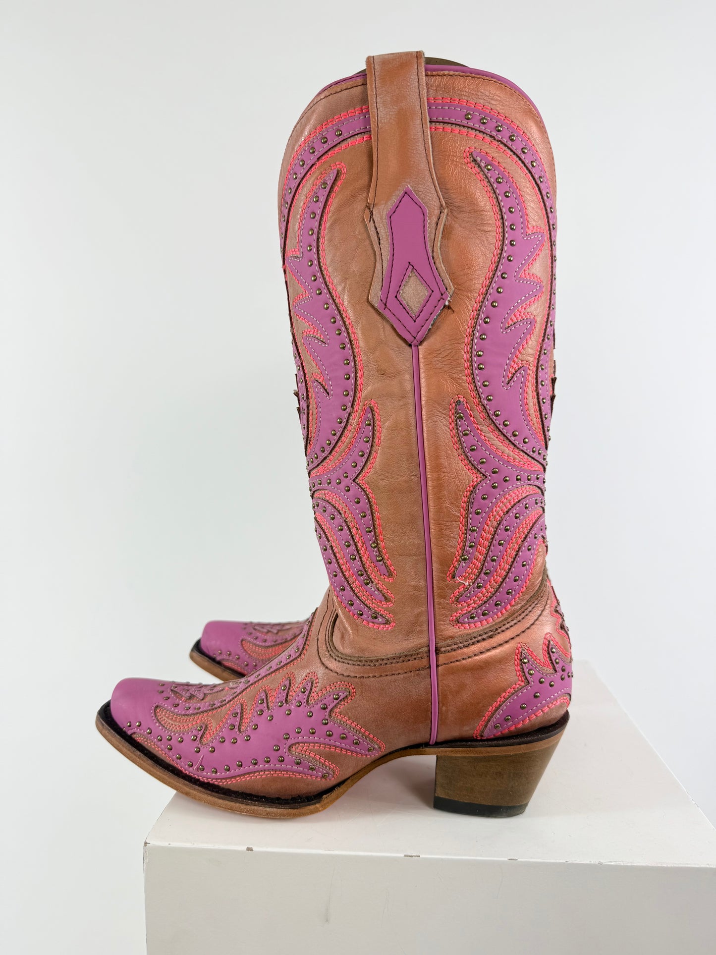 Corral Pink Boots