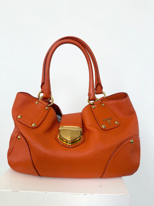 Vintage Prada Vitello Daino Bag