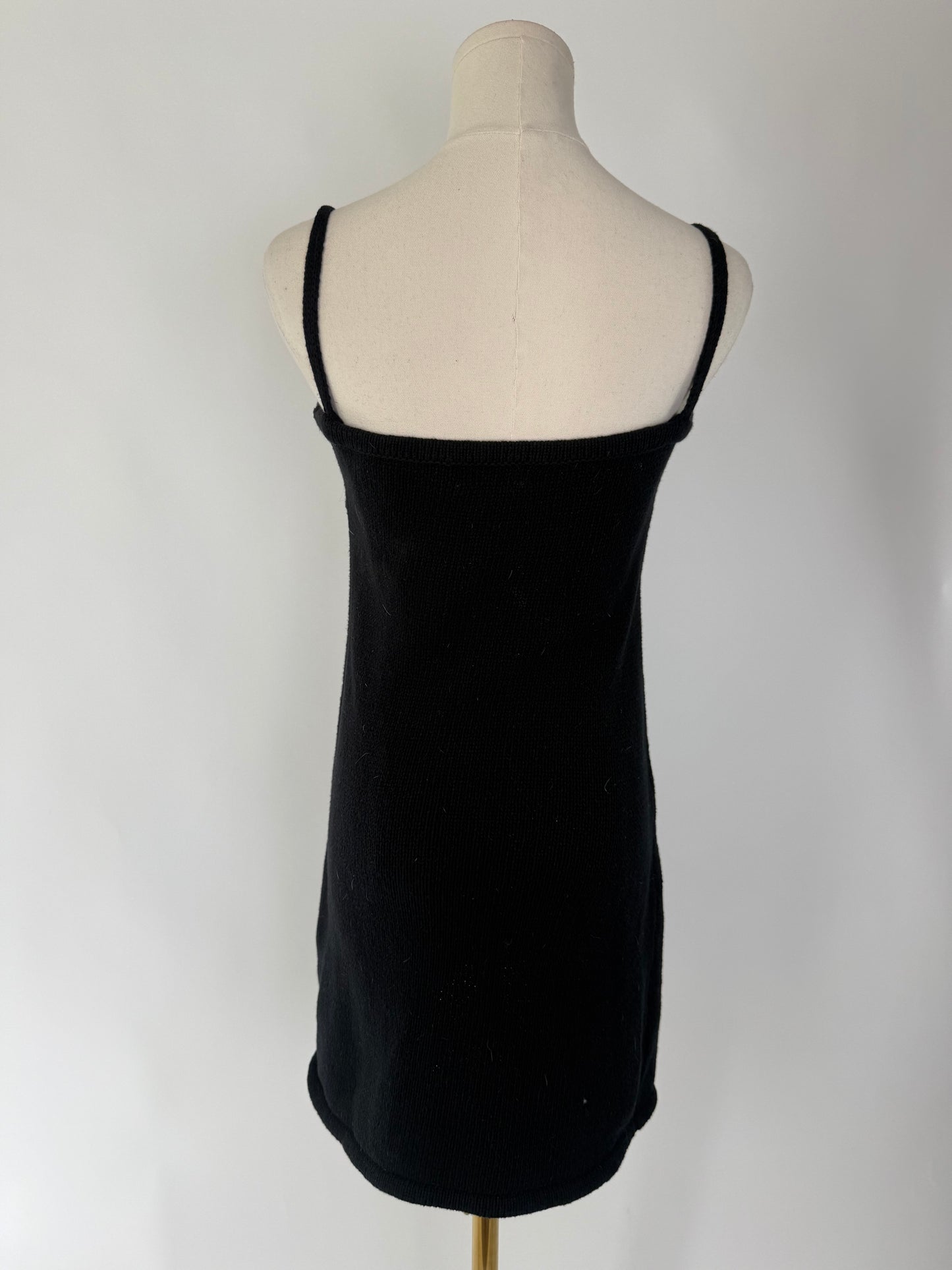 St Agni Black Mini Dress