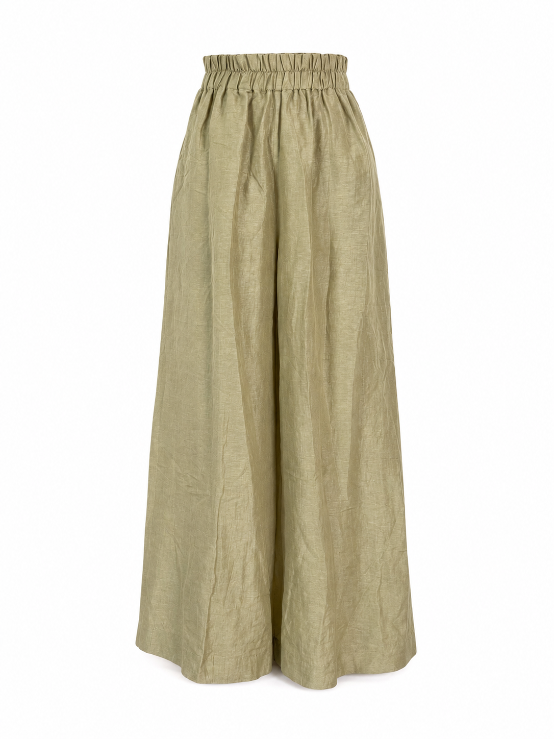 Vintage Sergio Pellari Silk & Linen Palazzo Pant