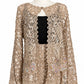 Vintage SM Collection Lace Cardigan