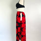 Vintage Bill Blass Floral Skirt/Swim Cover