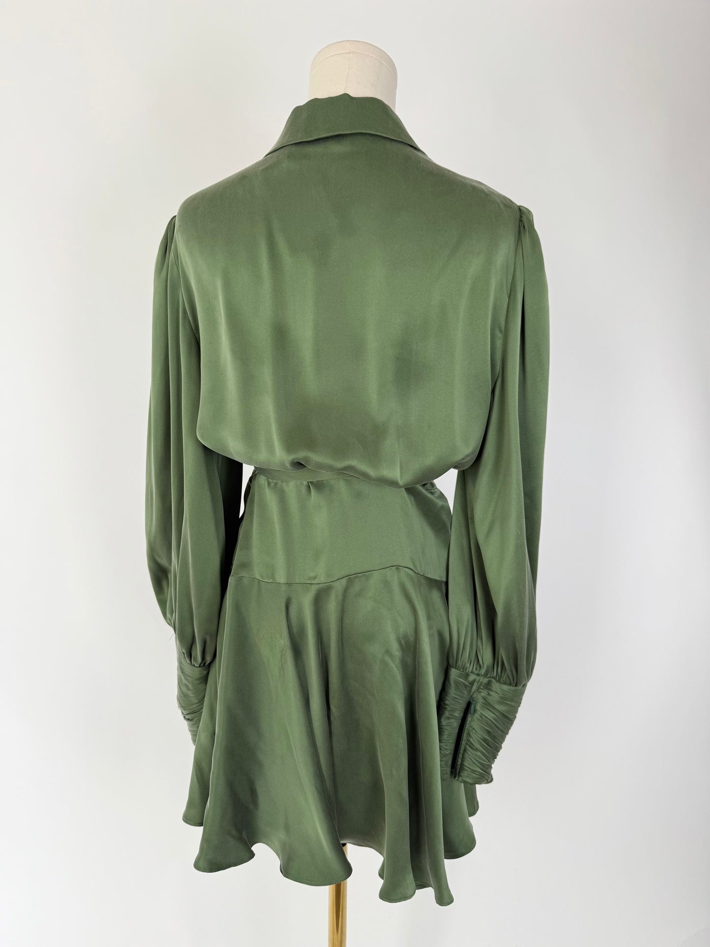 Zimmermann Silk Wrap Dress