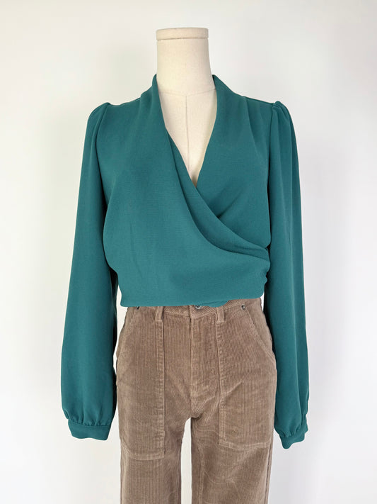 Sezane Wrap Top