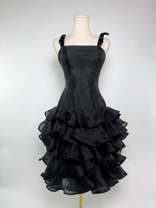 Vintage Victor Costa Bow Cocktail Dress