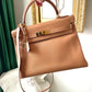 Hermes 1998 Kelly 32 Retourne Courchevel Natural