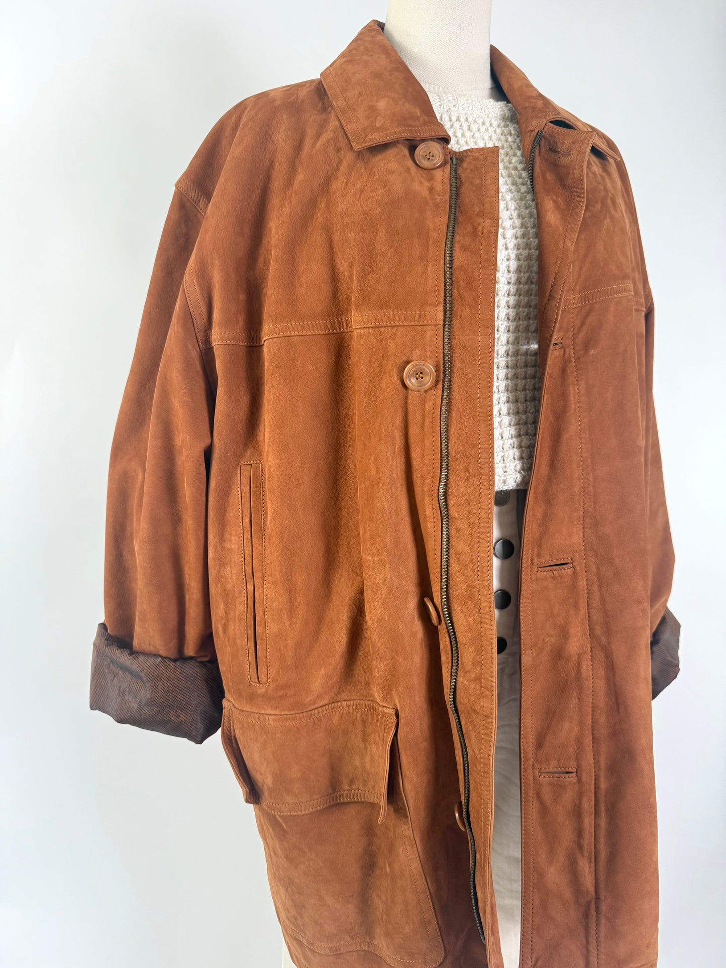 Vintage Italian Suede Jacket