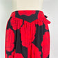 Vintage Bill Blass Floral Skirt/Swim Cover