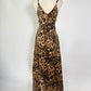 Lena Leopard Midi Dress
