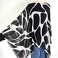 Charlie Abstract Poncho Top