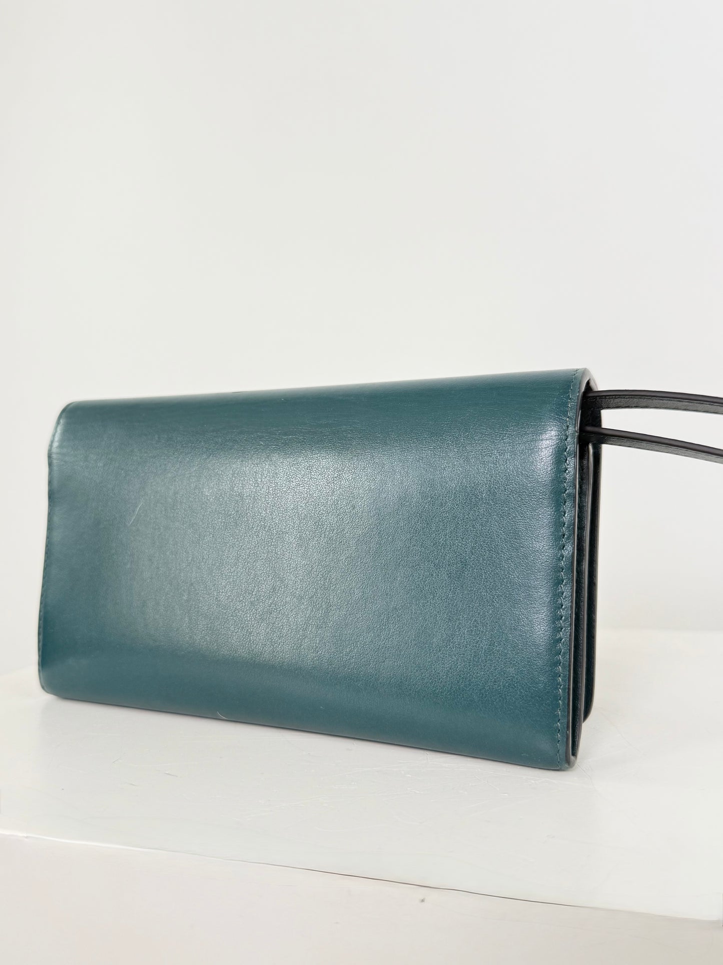 Christian Louboutin Macaron Spiked Wallet Wristlet