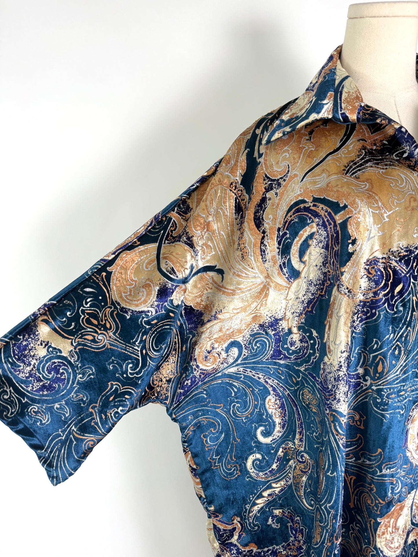 By the Sea Silk Caftan