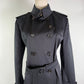 Burberry Mid-Length Trench Coat Kensington Black